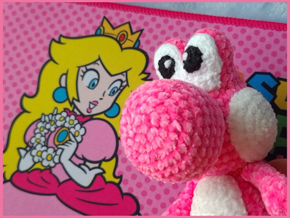 Pink Yoshi – Amigurumi